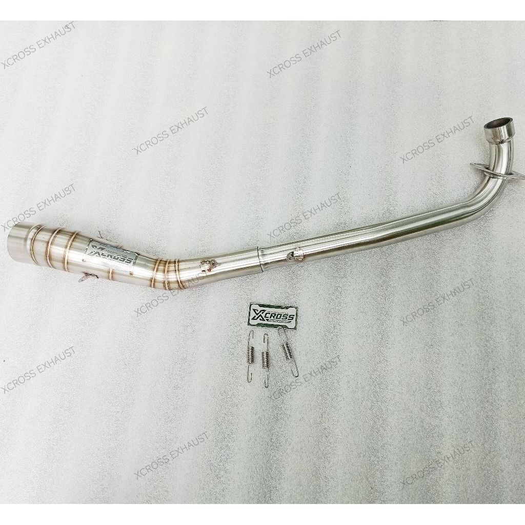 pipa leher knalpot Revo Fit Fi X Supra X 125 Fi inlet 50mm