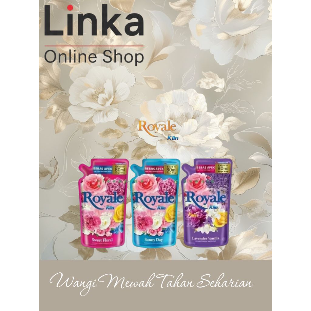 Royale Pelembut & Pewangi Pakaian 680ml All Varian