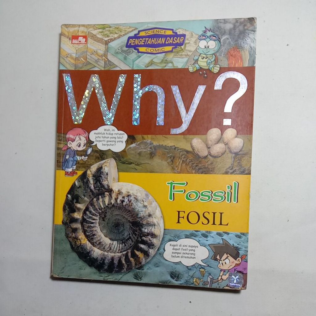 Mas Joko - Second Book WHY? Science Pengetahuan Dasar Comic Series Buku Anak Bergambar