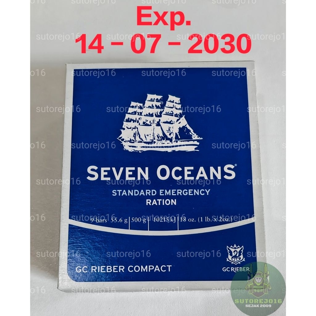 Ransum mre foodration seven oceans makanan darurat RANSUM import mirip ransum tni enertab