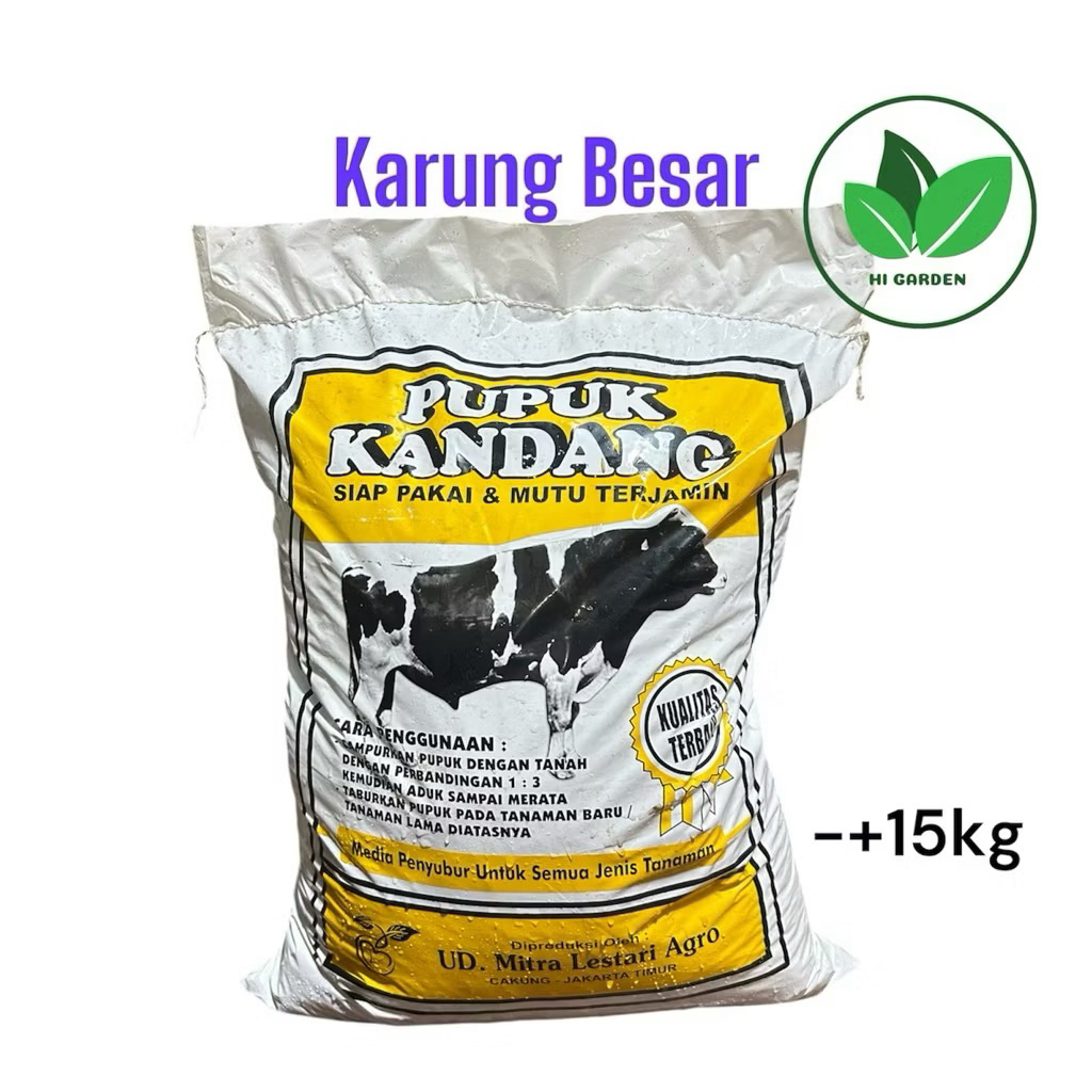 Via Cargo Pupuk Kandang Karung Besar 15 Kg