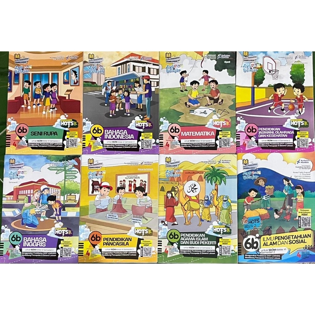 Buku LKS Sekar SD/MI Kelas VI Semester Genap Penerbit Griya Pustaka Perkasa (Ex Graha Pustaka)
