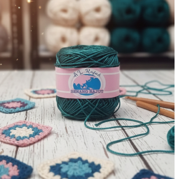ALRAFAH - BENANG RAJUT FILAMENT TOSKA