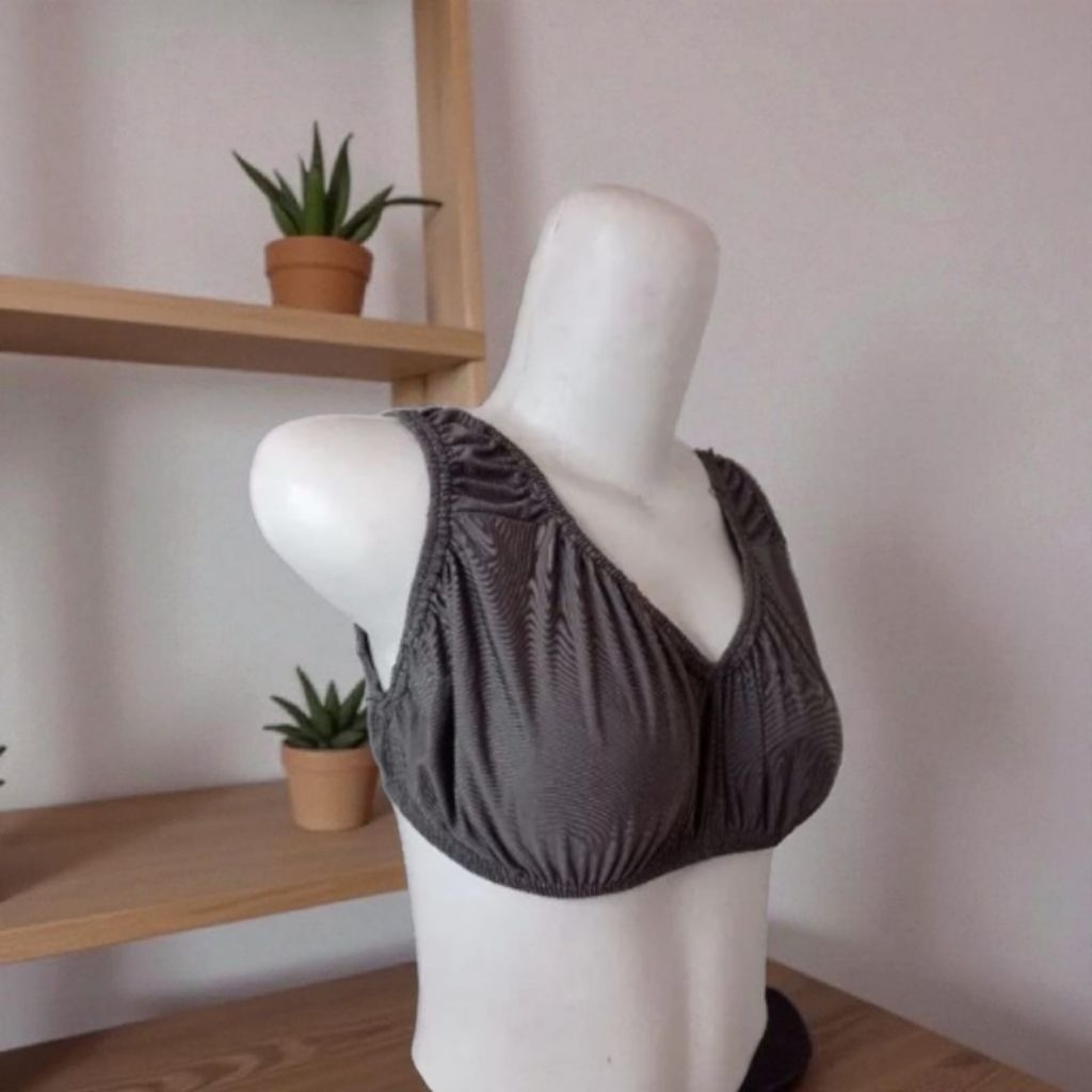 6pcs Miniset Jumbo Dewasa Bra Wanita Dewasa Bb 65-90kg Miniset Jumbo Simpel Tanpa Tali Harga Termura