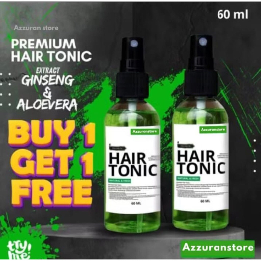 BELI 1 DAPAT 2 HAIRTONIC VITAMIN RAMBUT PRIA DAN WANITA MENUTRISI RAMBUT KERING DAN RUSAK