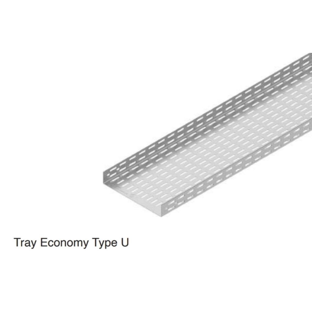 Kabel Tray 300x100 mm Type U Electro Galvanize 1.8mm