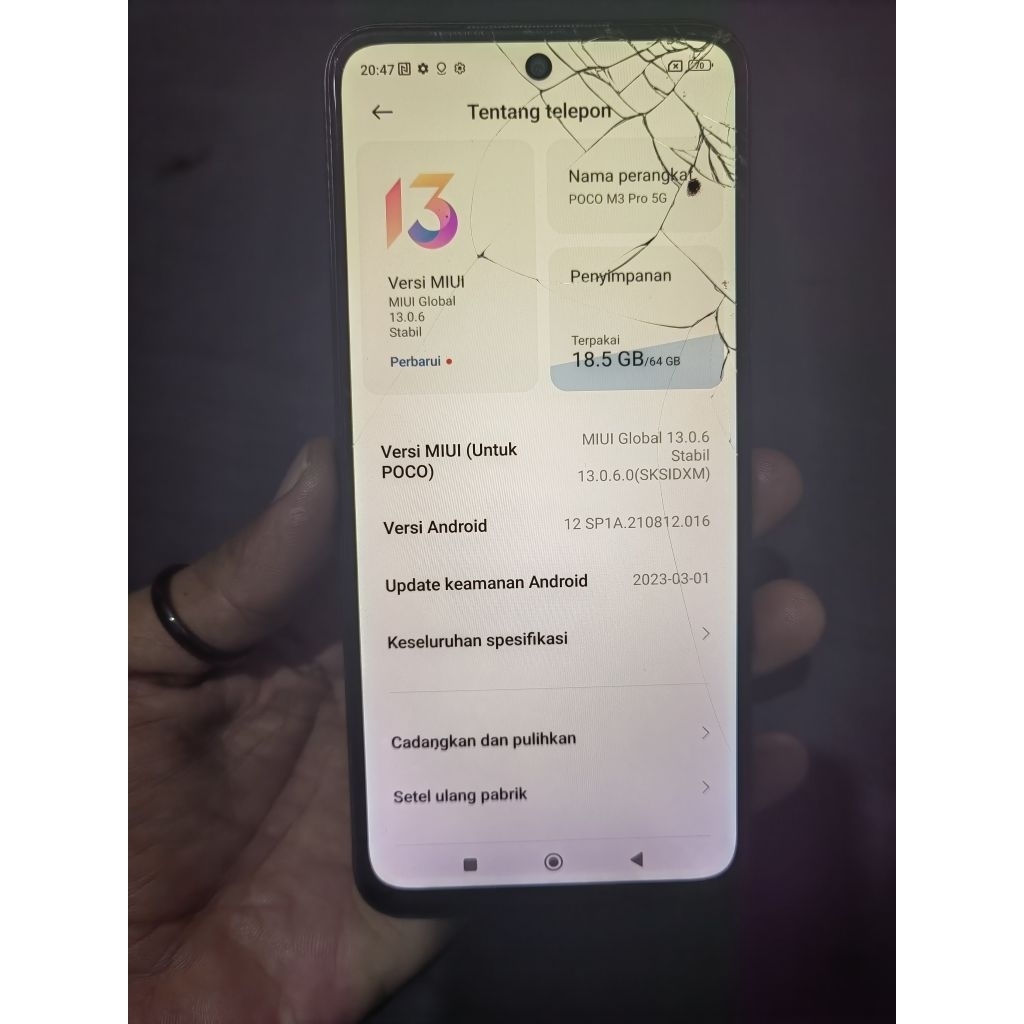 MESIN POCO M3 PRO FG 4/64 UNIT GARANSI NORMAL