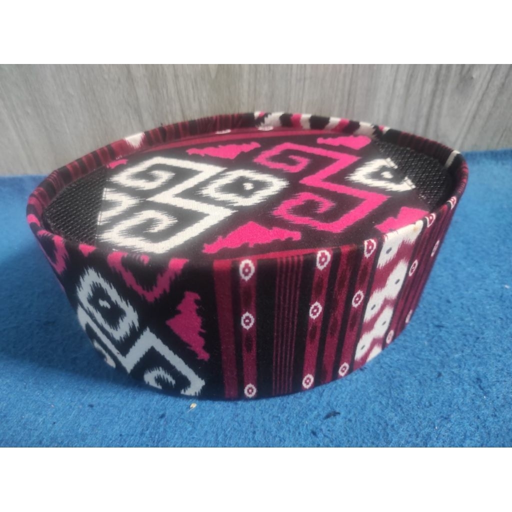 PECI kopyah Songkok batik ulos khas NTT jahit an rapi bisa cod keren murah