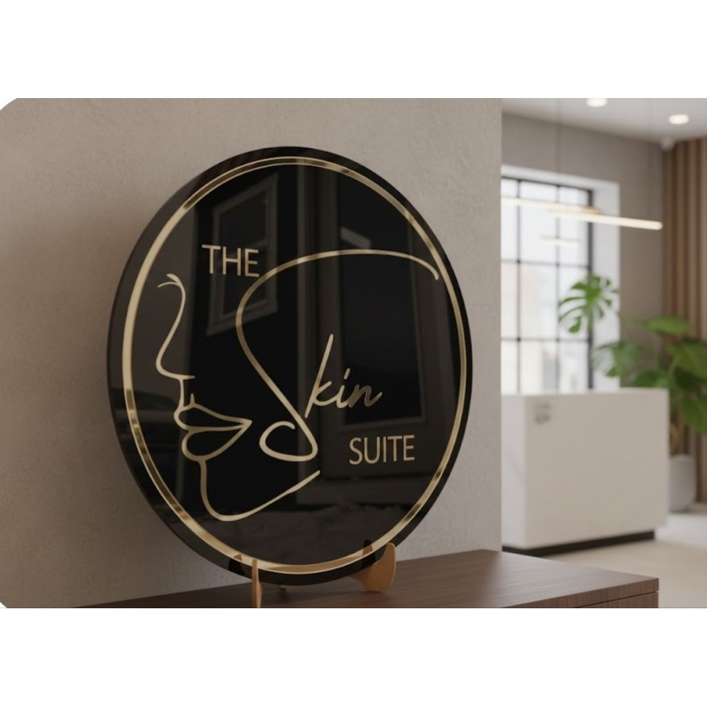 Jual Sign Akrilik Custom Logo Nama Toko Kantor Cafe Papan Acrylic