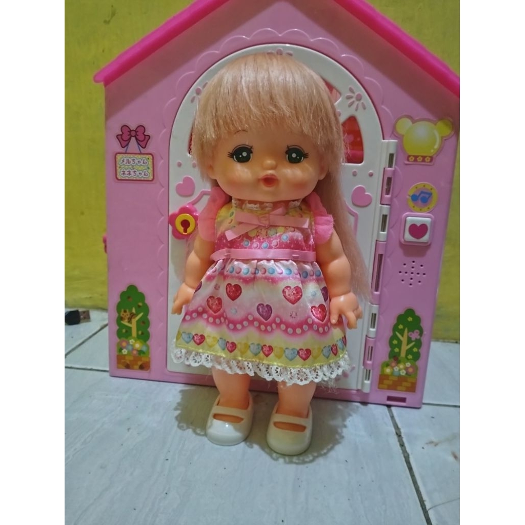 boneka mellchan preloved harga300