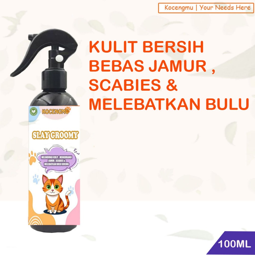 Obat Scabies Kucing Kitten Dewasa Spray Scabies Kucing Semprot Scabies Kucing Paling Ampuh Scabies K