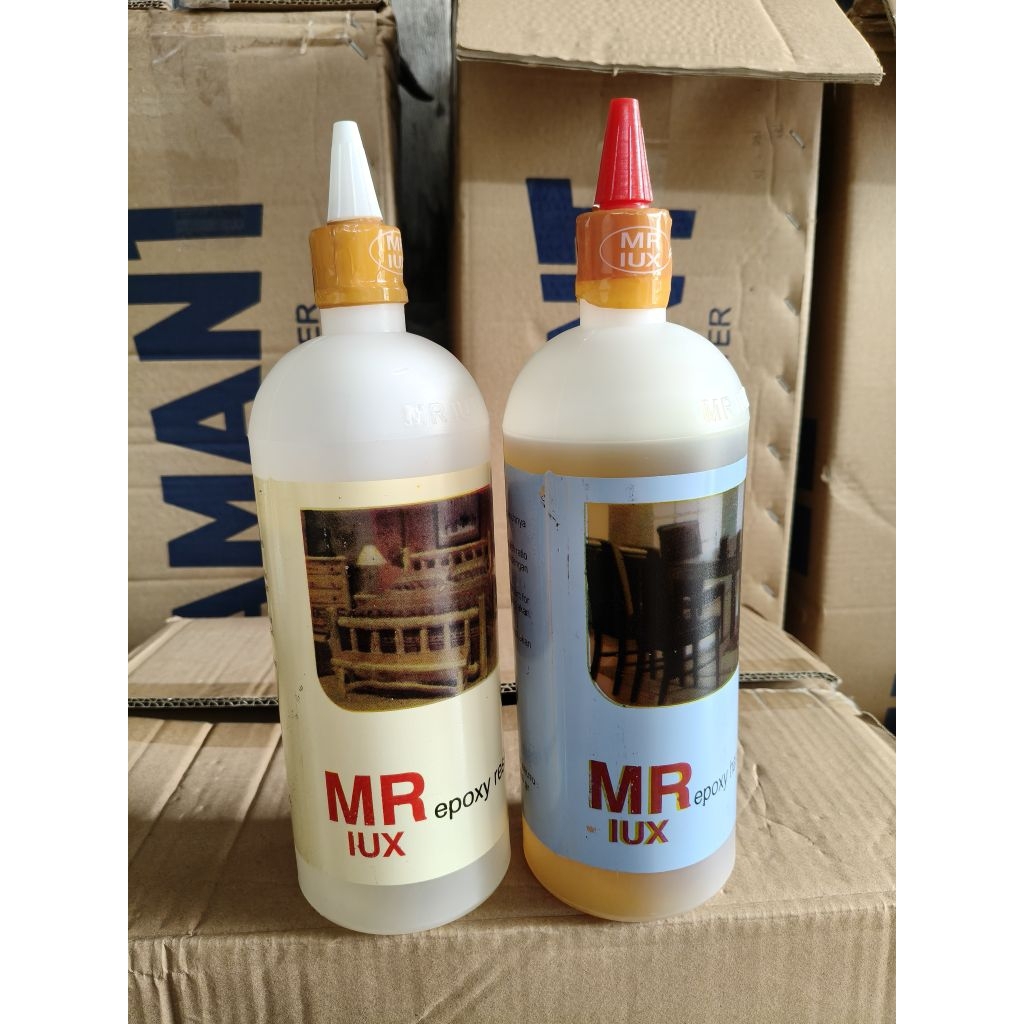 lem epoxy mr lux resin & hardener kemasan besar