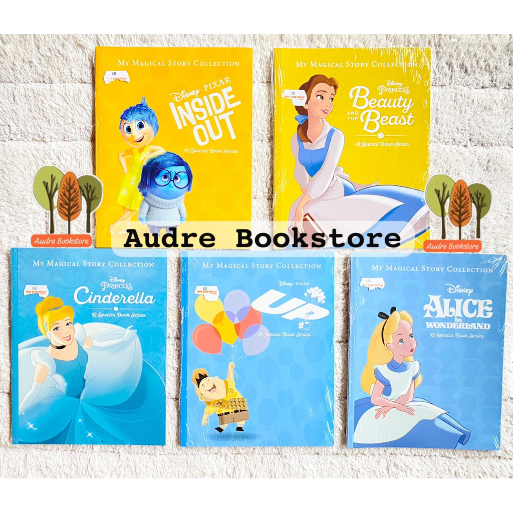 BBW ORIGINAL Disney My Magical Story Collection Beauty And The Beast - UP - Alice In Wonderland - Ci