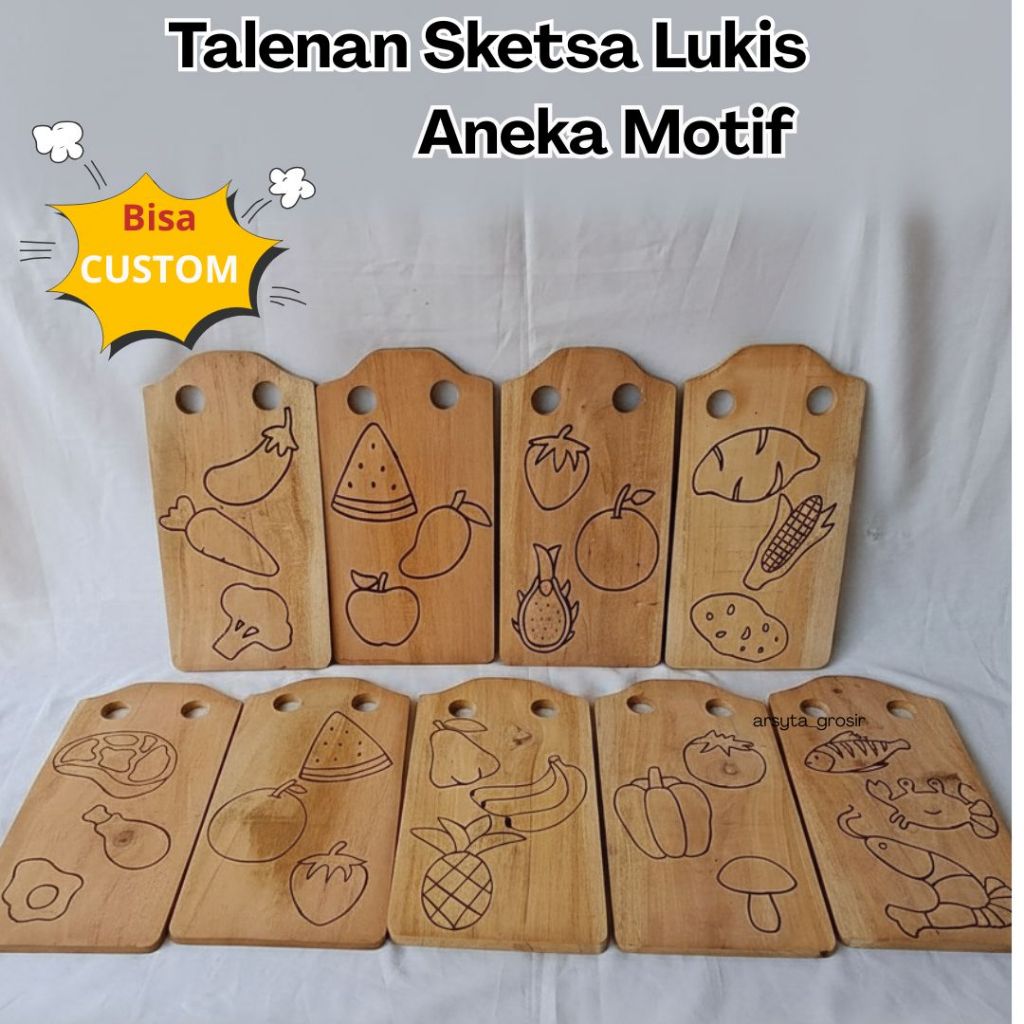 Prakarya | Talenan gambar sketsa | Talenan lukis bisa custom