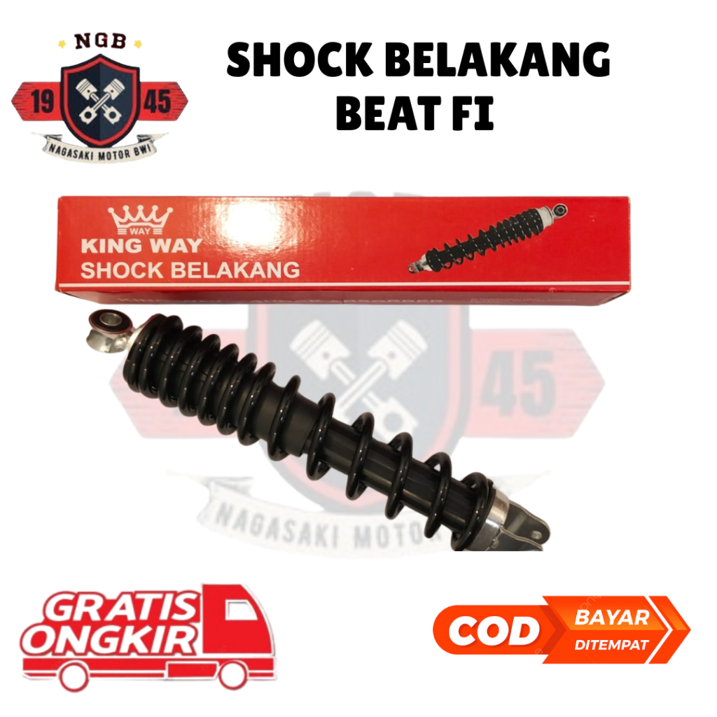 shock belakang beat fi original -vario fi 110-shock belakang beat street fi ori king way