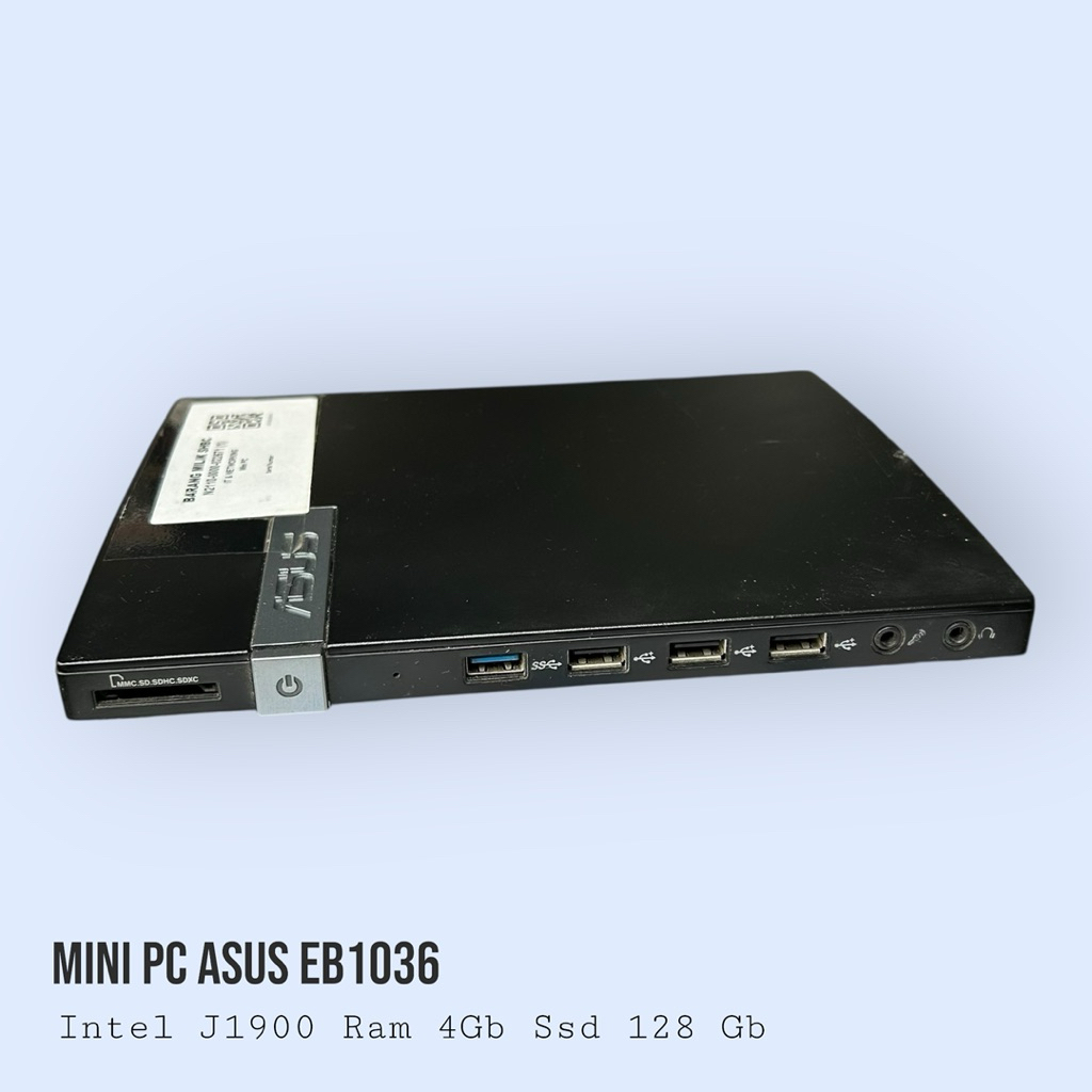 Mini PC Asus EB1036 Intel J1900 RAM 4GB SSD 128GB Bekas Normal