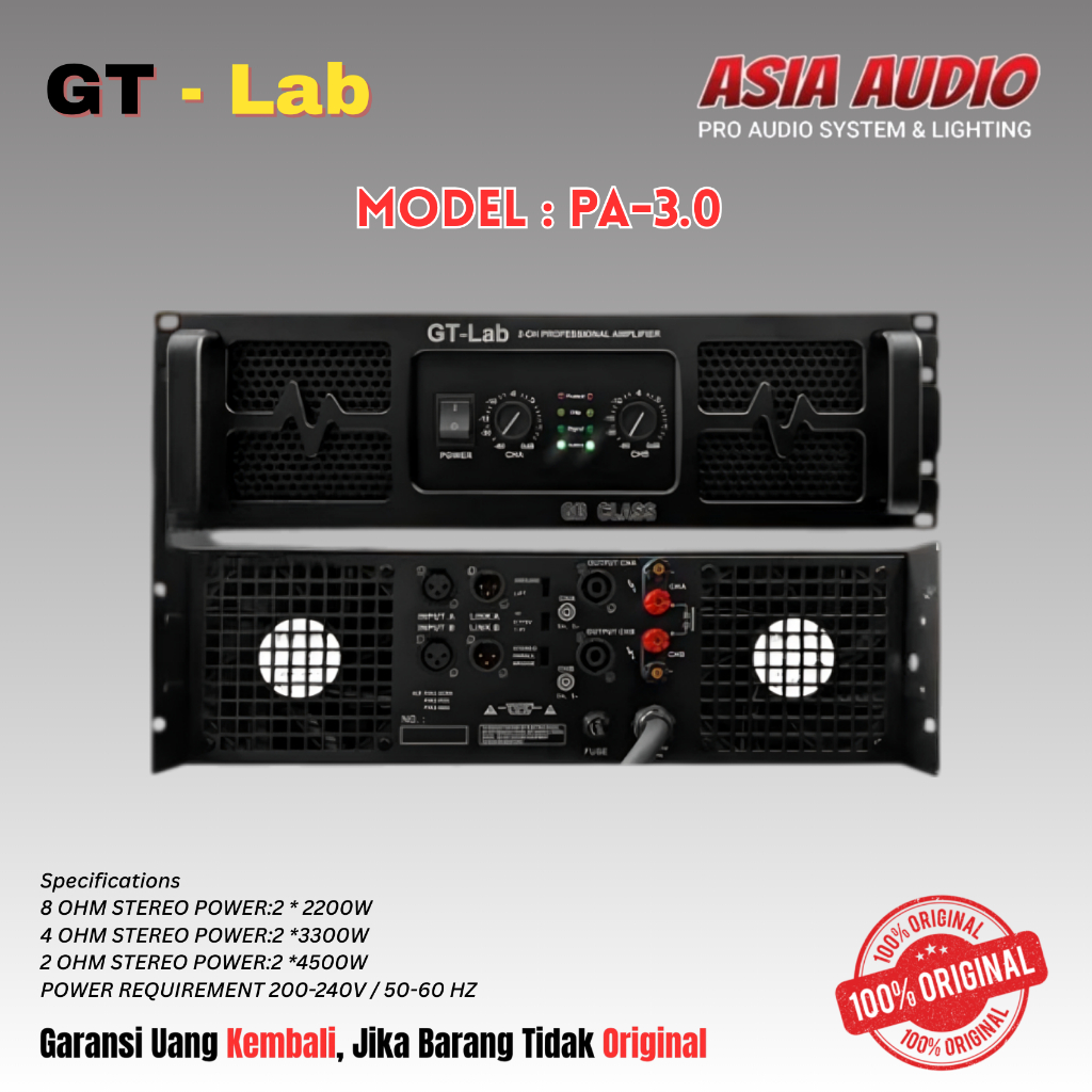 POWER GT-LAB PA-3.0 ORIGINAL