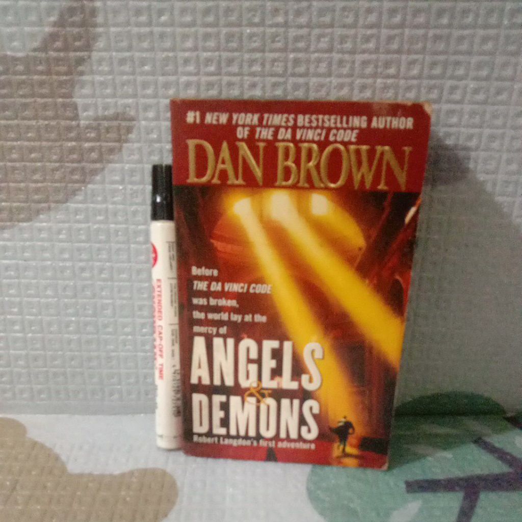 BUKU DAN BROWN ANGELS &DEMONS