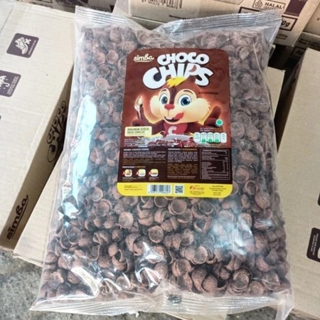 Coco Crunch Simba 1KG  / CHOCO CHIPS / KOKO KRUNCH / COCO CRUNCH KILOAN