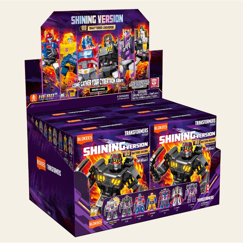Blokees Transformers Shining 03 Blindbox || Blokees Transformers Shining 03 Shattered Universe