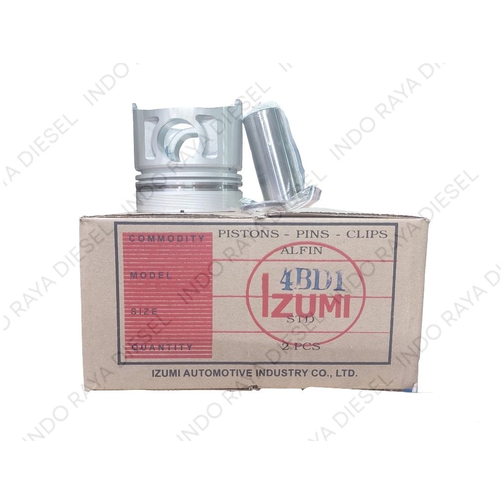 Piston Assy Isuzu 4BD1 / 6BD1 Izumi Jepang