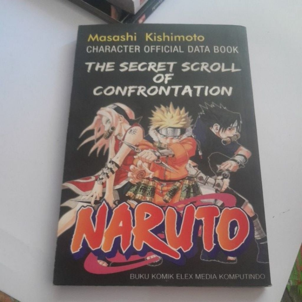 KOMIK NARUTO THE SECRET SCROLL OF CONFRONTATION