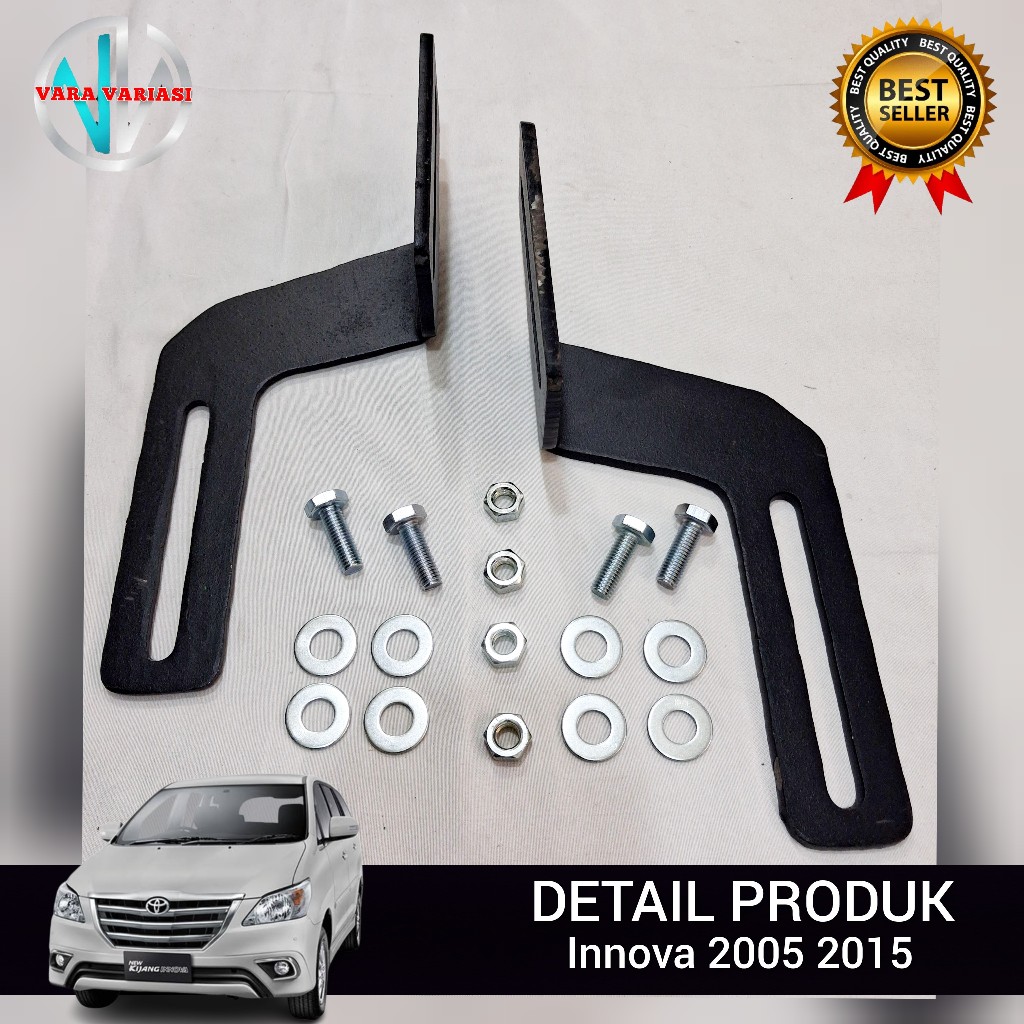 Breket Dudukan Towing Belakang Mobil Innova 2005 - 2015