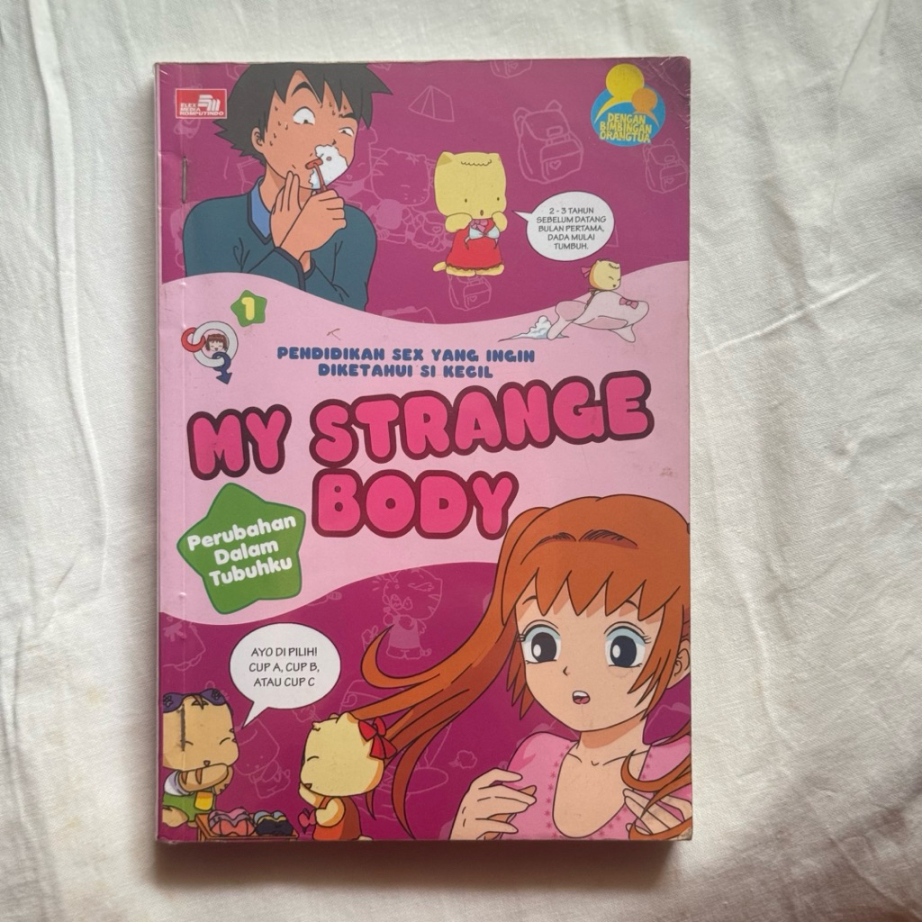 [PRELOVED BOOK] MY STRANGE BODY (KOMIK BERWARNA REMAJA/SEX EDUCATION)‼️ORI GRAMEDIA‼️