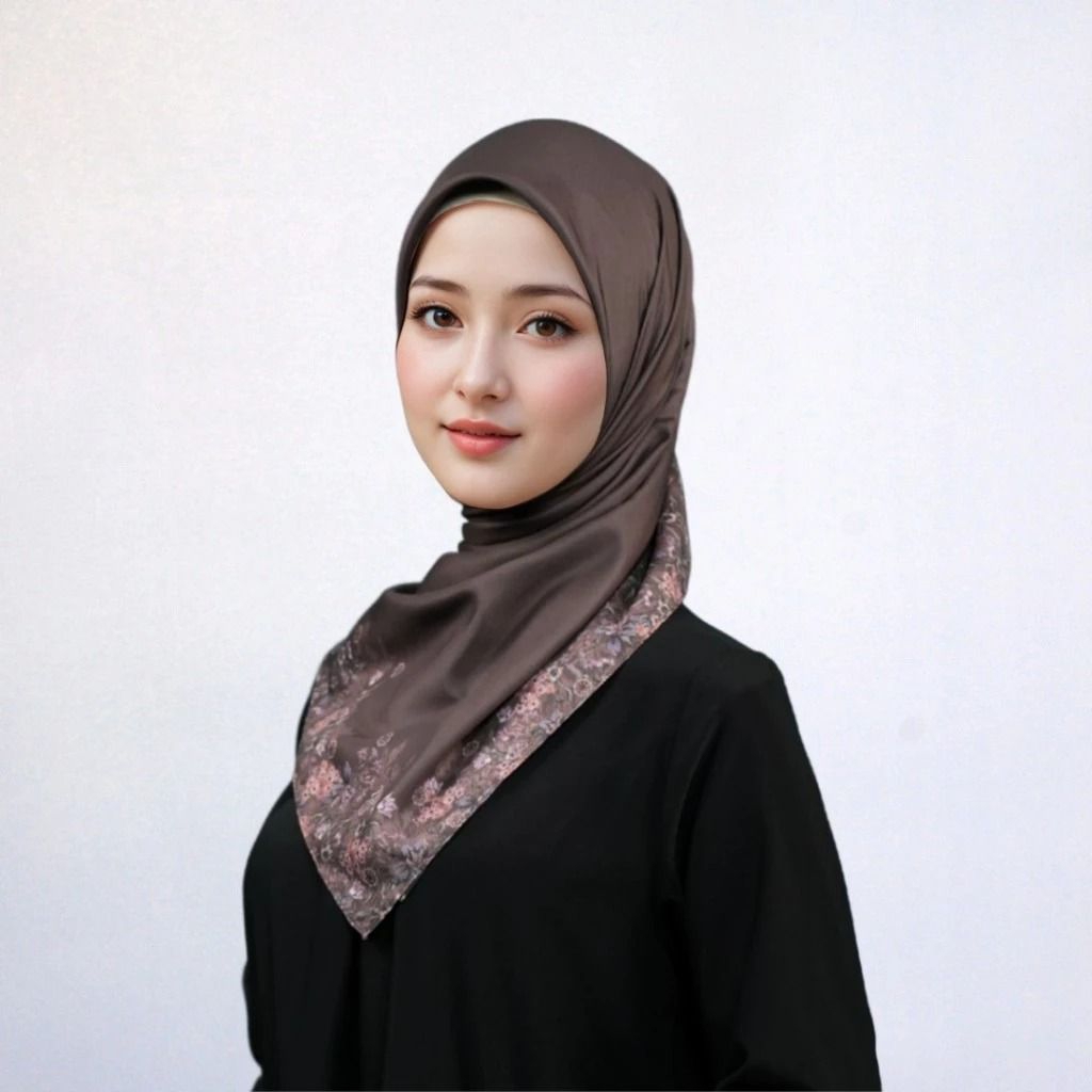 ZOYA - KALINA PRINT SCARF BY ZOYA - JILBAB SEGI EMPAT - MOTIF