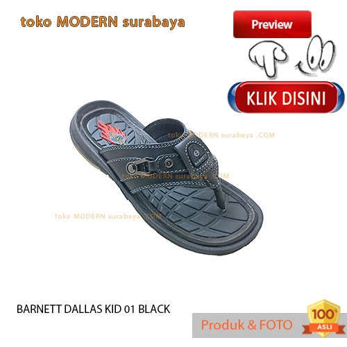 Sandal Jepit anak sandal sopan casual BARNETT DALLAS KID 01 terbaru