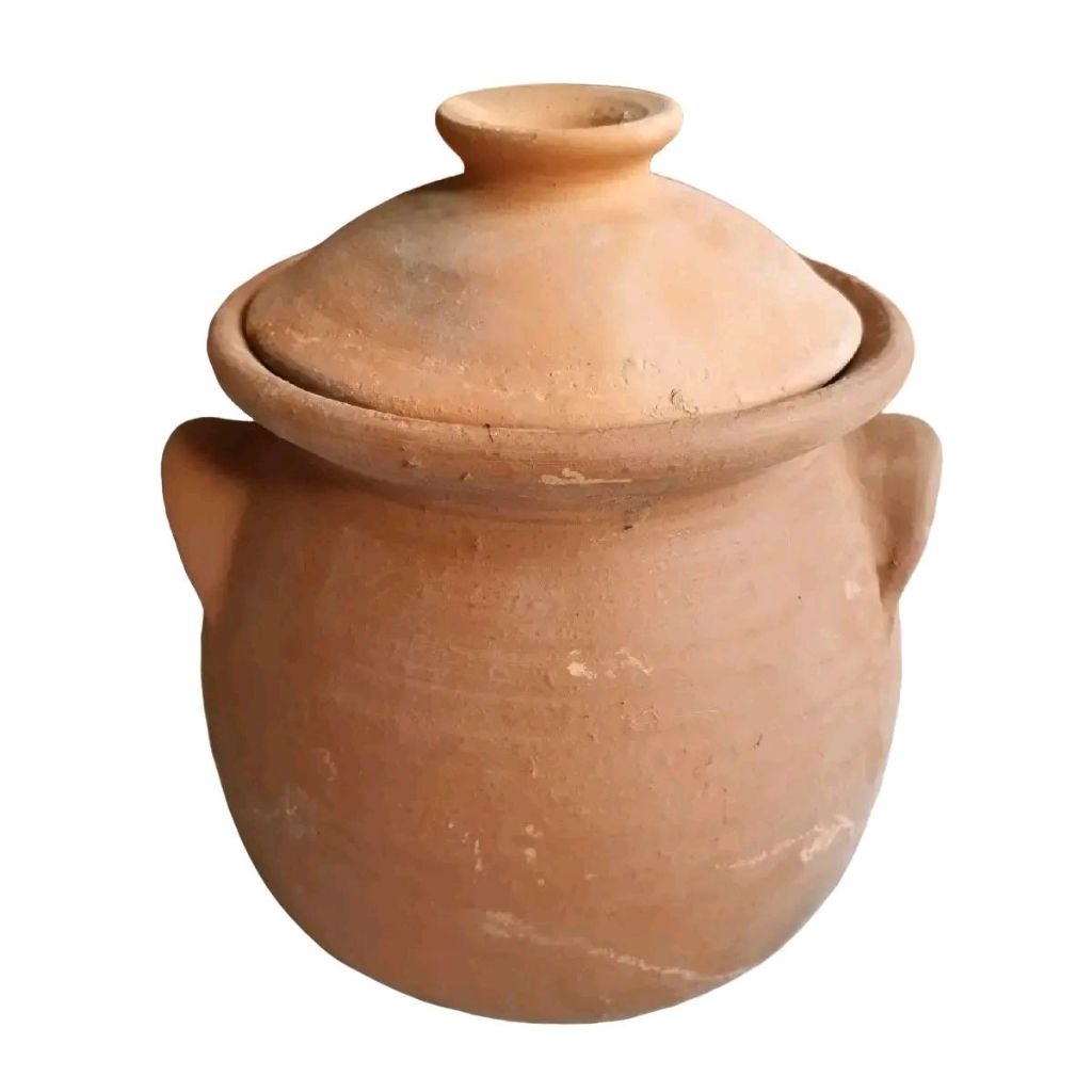 Kendi Ari Ari Besar, Guci Abu Diameter 17 Tinggi 18cm Wadah Penyimpanan