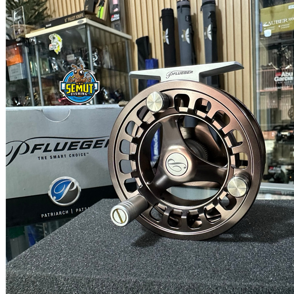 REEL FLY PFLUEGER PATRIARCH WT 3/4 ALUMINUM FRAME SPOOL