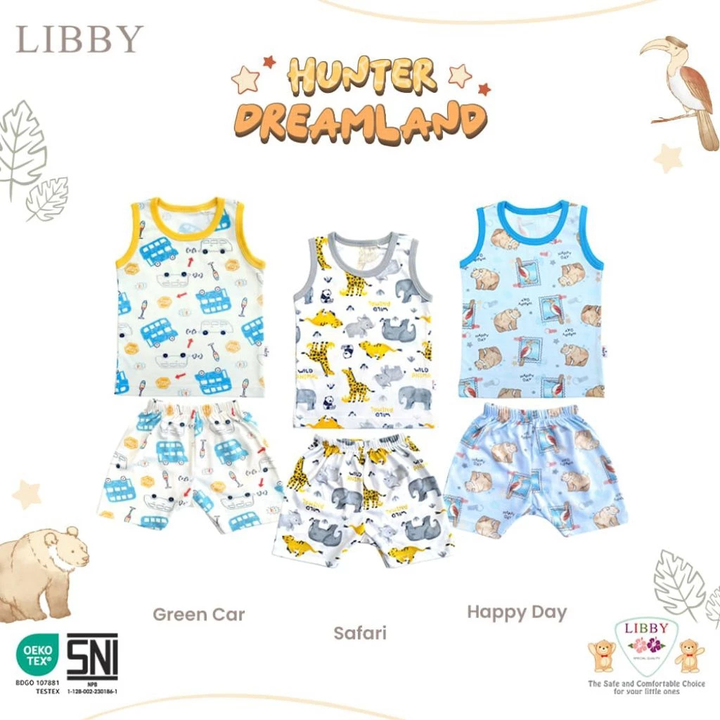 LIBBY - SETELAN BAJU KUTUNG OBLONG LIBBY - SETELAN BAJU ANAK LIBBY