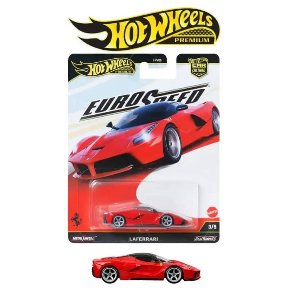 Hot Wheels Premium LaFerrari - Euro Speed La Ferrari