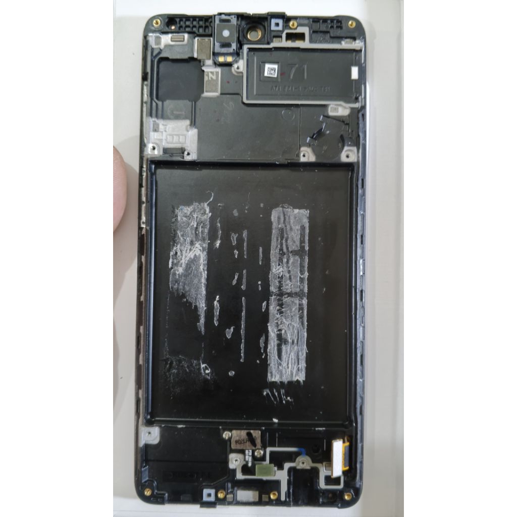 lcd copotan samsung a71 100% original super amoled