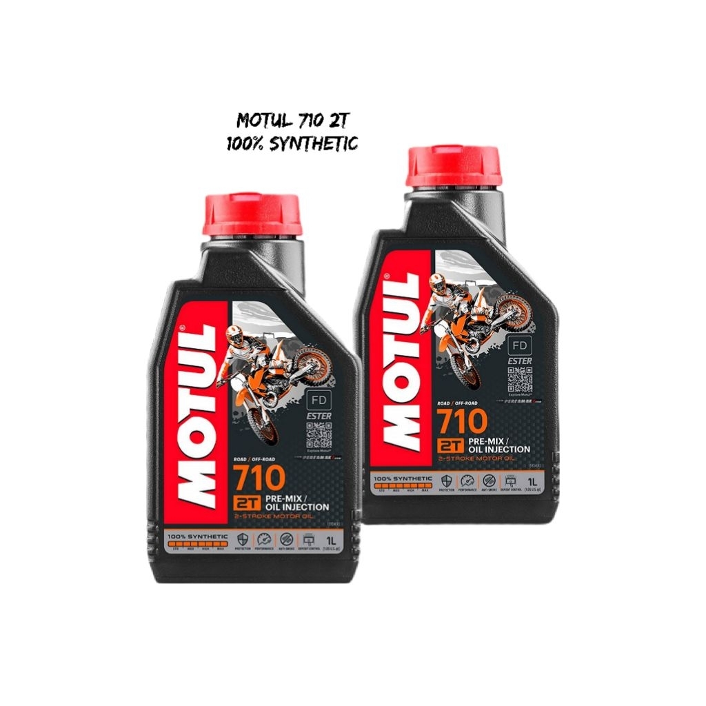 Motul 710 Oli Samping original motor 2Tak