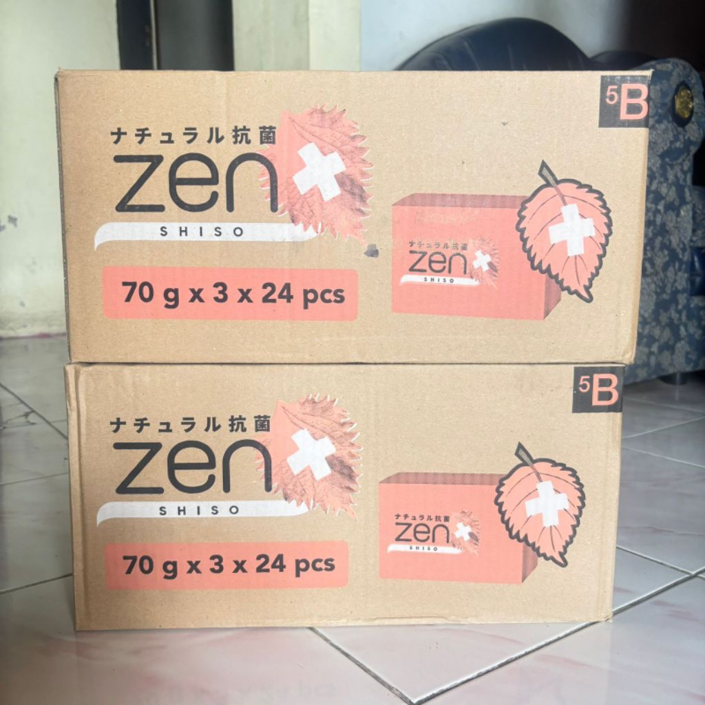 Sabun Batang Zen 1 Karton isi 72 pcs