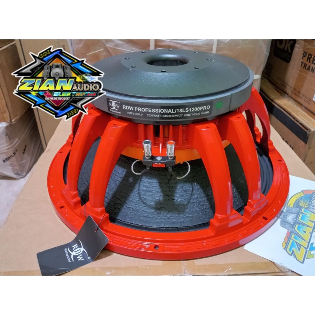 Speaker 18 Inch RDW 18LS1200PRO X / 18LS1200 PRO X Original RDW