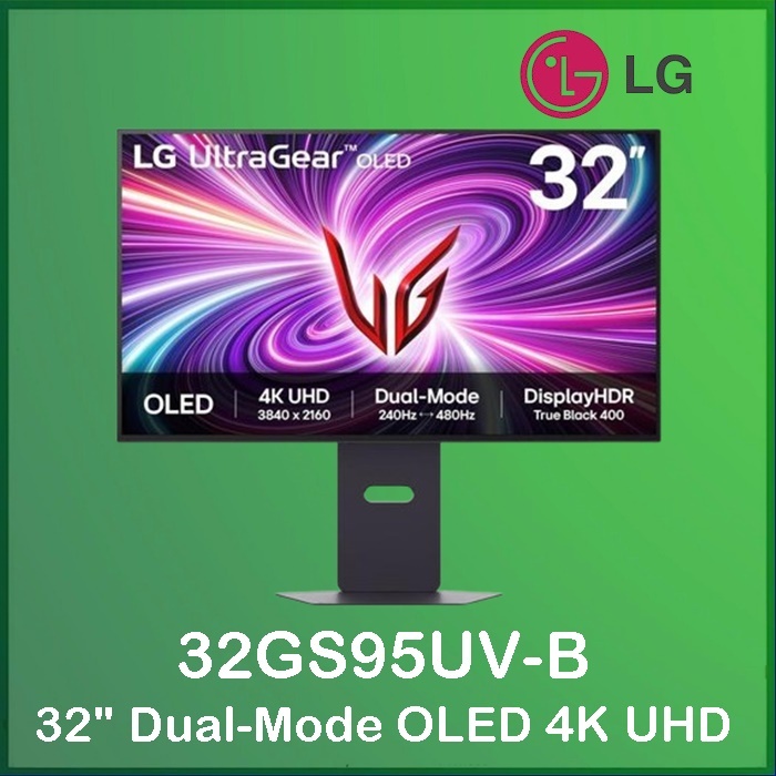 Monitor LG UltraGear 32GS95UV-B 32" OLED UHD 4K Gaming Monitor 240Hz