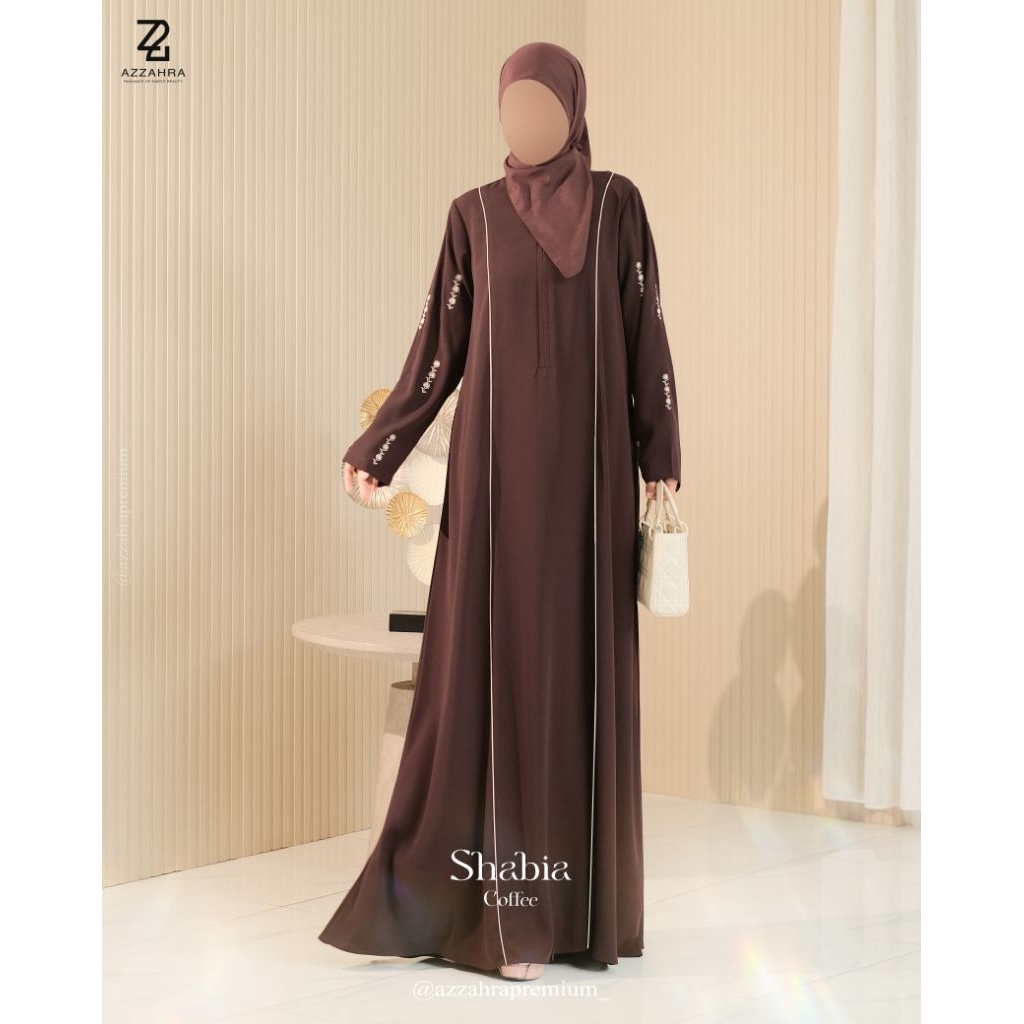 AZZAHRA/Shabia dress by Azzahra/Dress terbaru/Dress premium/Dress elegant