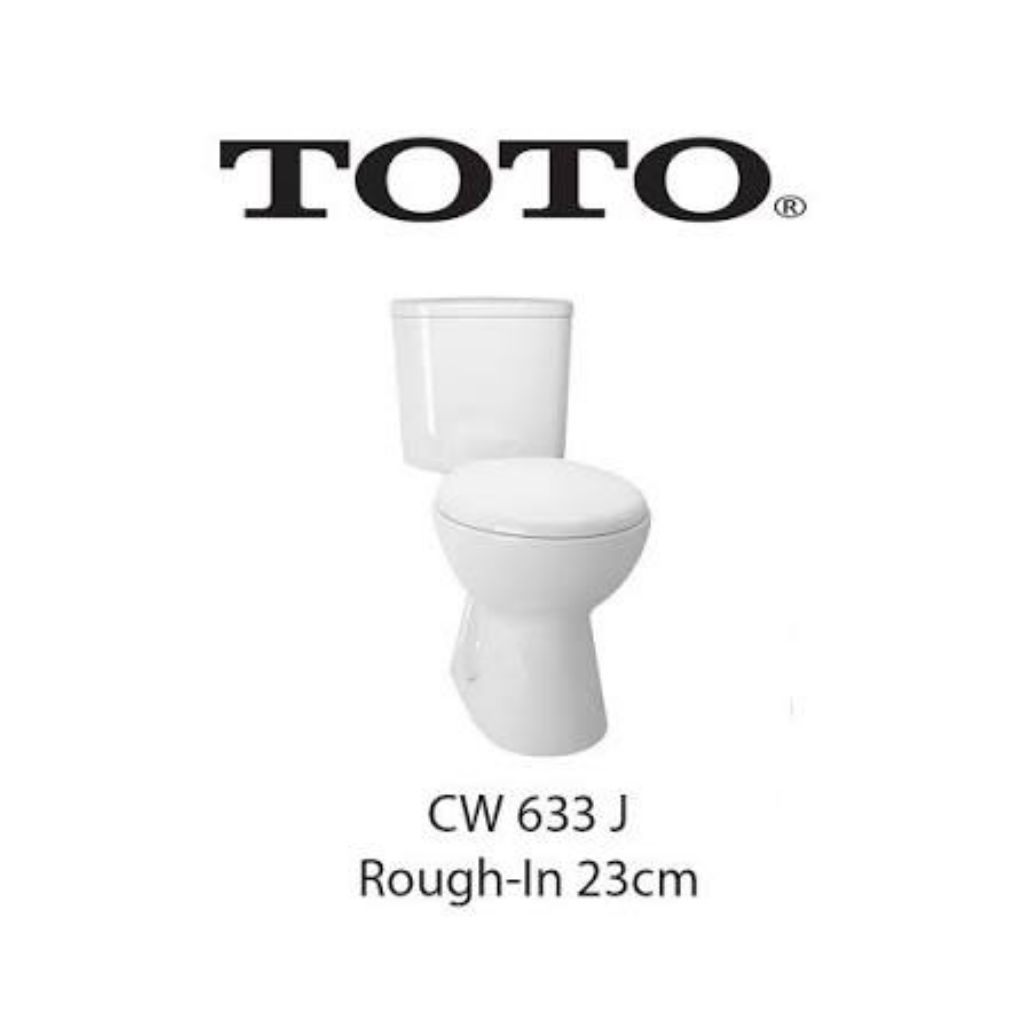 kloset toto/kloset duduk toto/toto cw 633J/toto putih