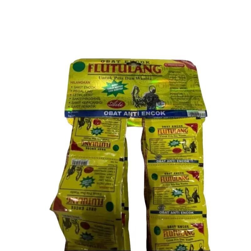 Kapsul Flu Tulang 10 Sachet 20 Kapsul Asam Urat Pegal Linu Rheumatik Encok