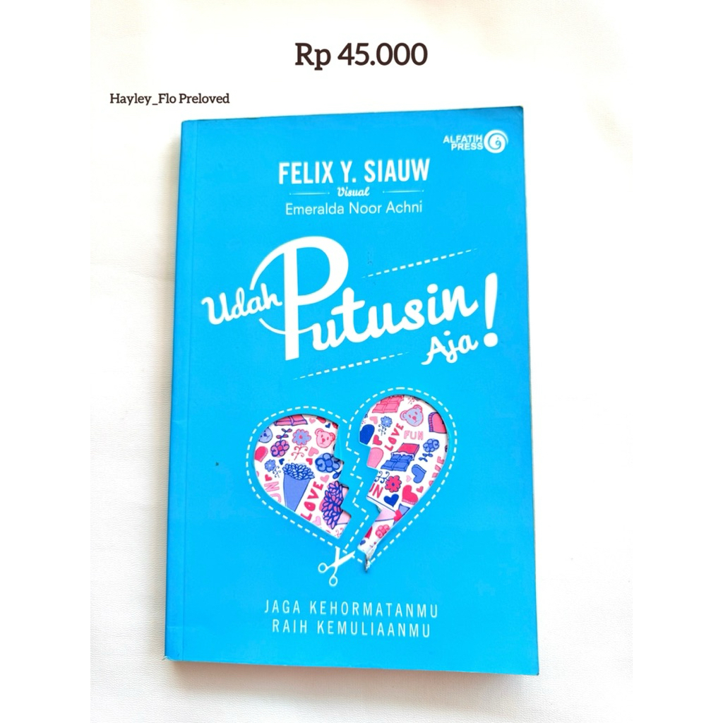 [Preloved] Buku Udah Putusin Aja