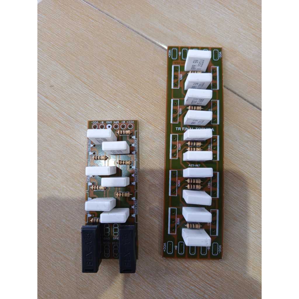 Toshiba PCB Final Set 3 dan 5 Transistor