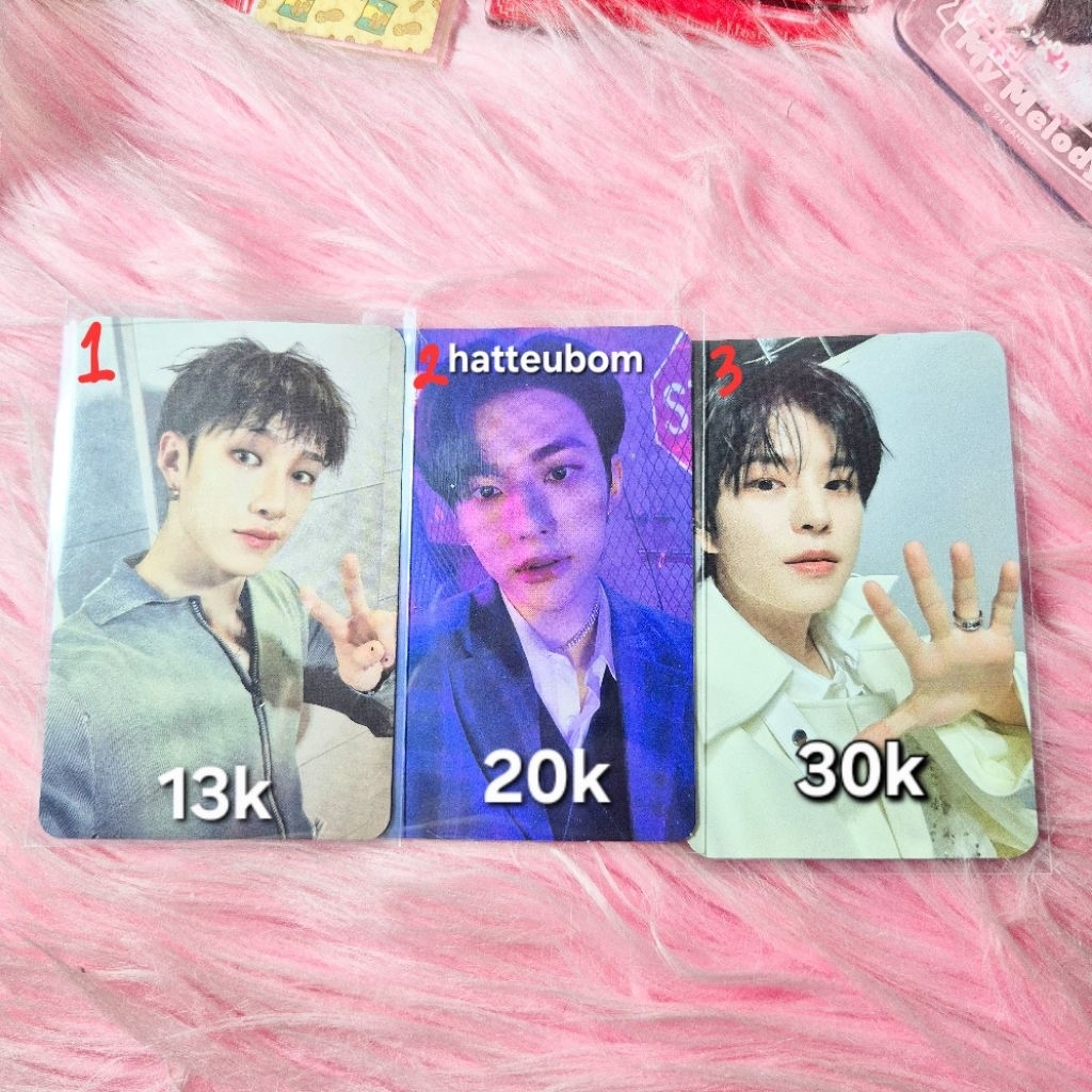 Stray Kids SKZ ate rockstar nacific ce 5star hyunjin bangchan seungmin photocard