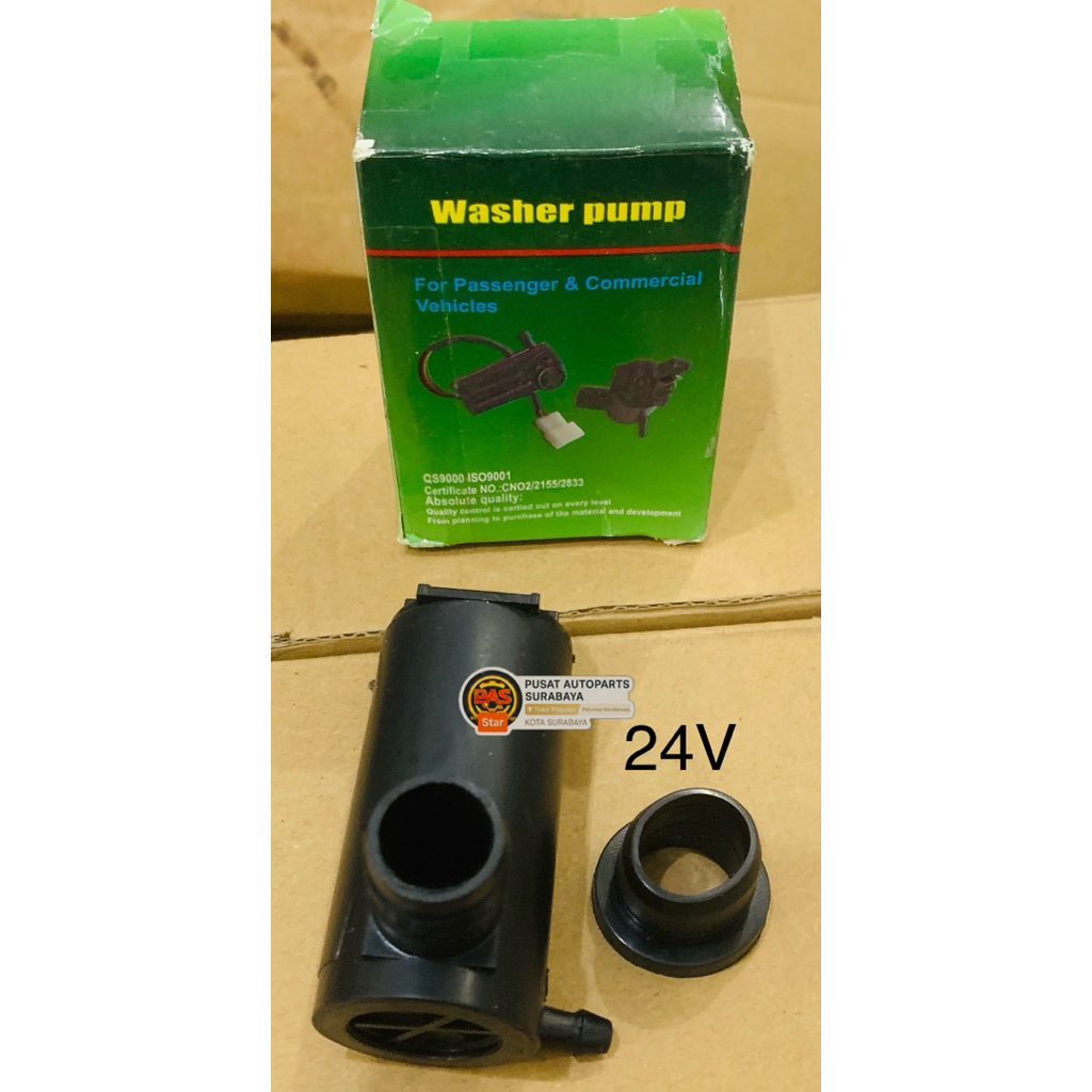MOTOR WASHER PUMP DINAMO AIR WIPER 24 VOLT UNIVERSAL