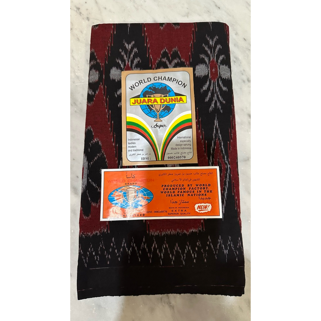 Sarung Tenun Goyor ATBM Juara Dunia Asli Original 100%
