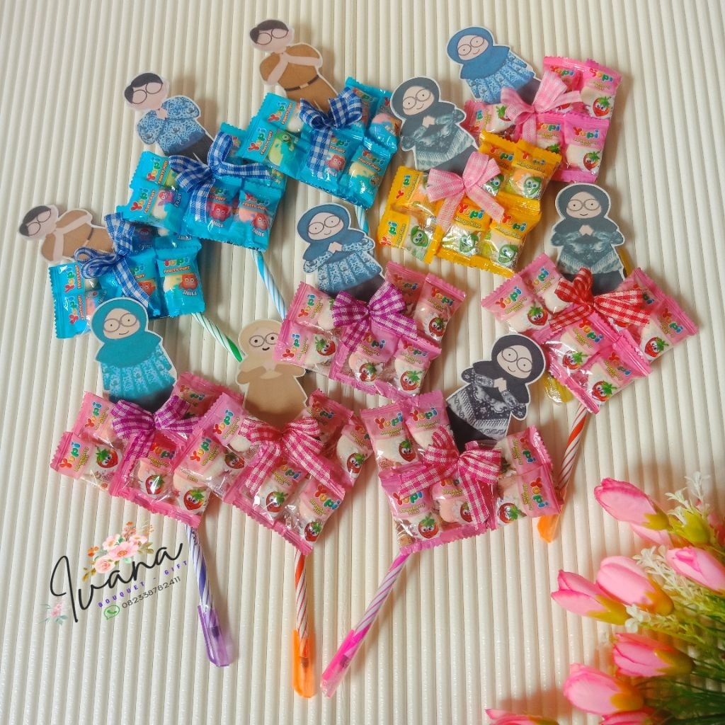 Buket Guru Perempuan Cewek / Buket Guru Laki Laki Cowok / Buket Guru Murah / Hampers Hari Guru / Had