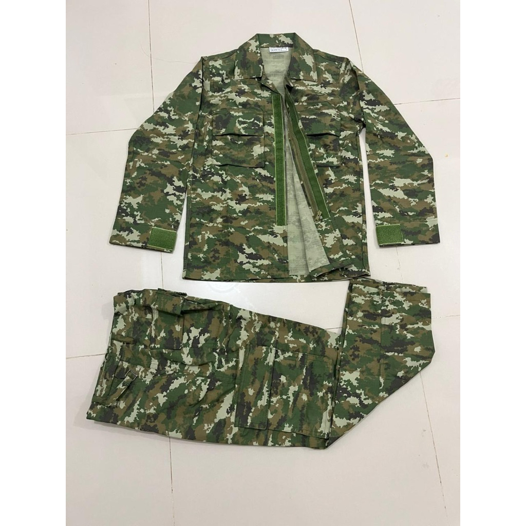 SERAGAM PDL TNI TERBARU 2025 SAGE GREEN TERBARU