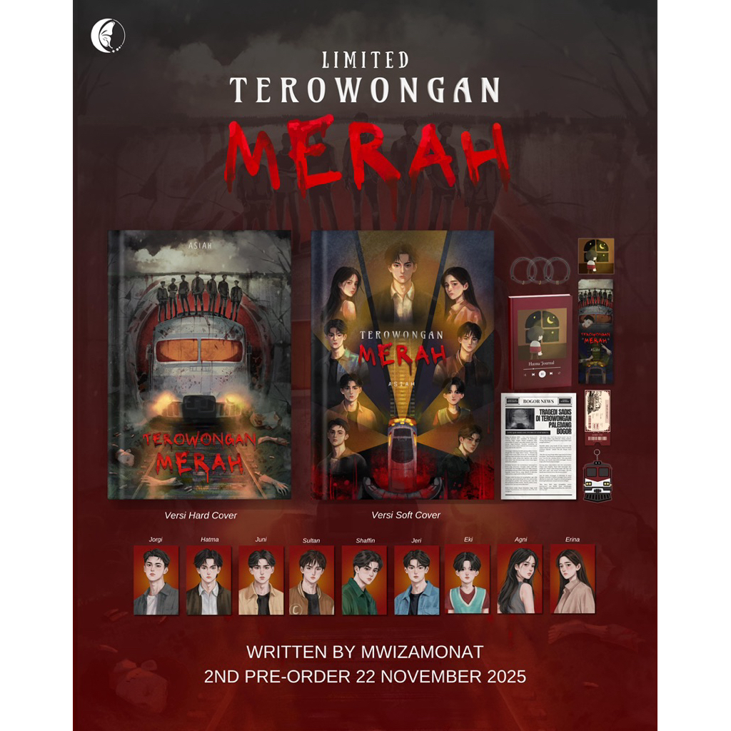 [ 2ND PO ] TEROWONGAN MERAH BY MWIZAMONAT